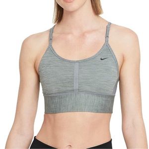 NWOT Grey Nike Indy Sports Bra